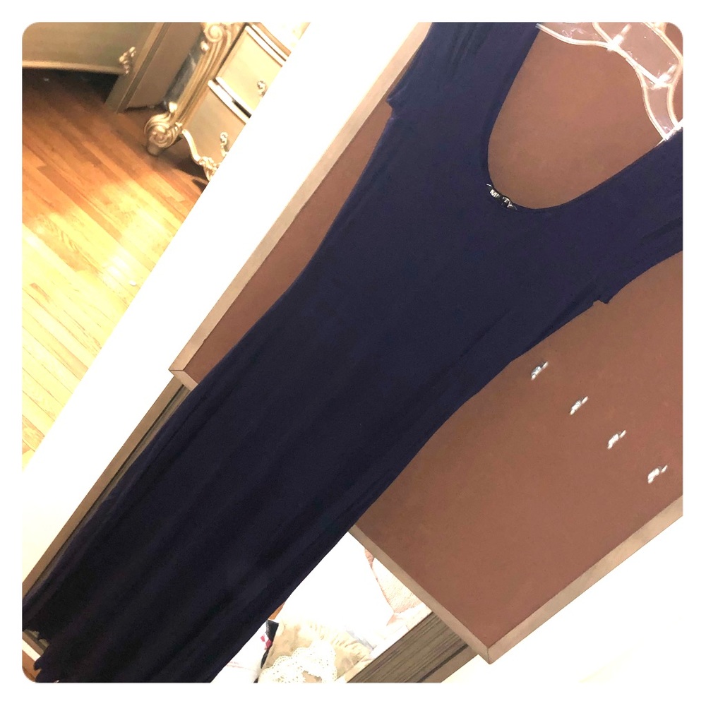 Cap sleeve maxi summer dress